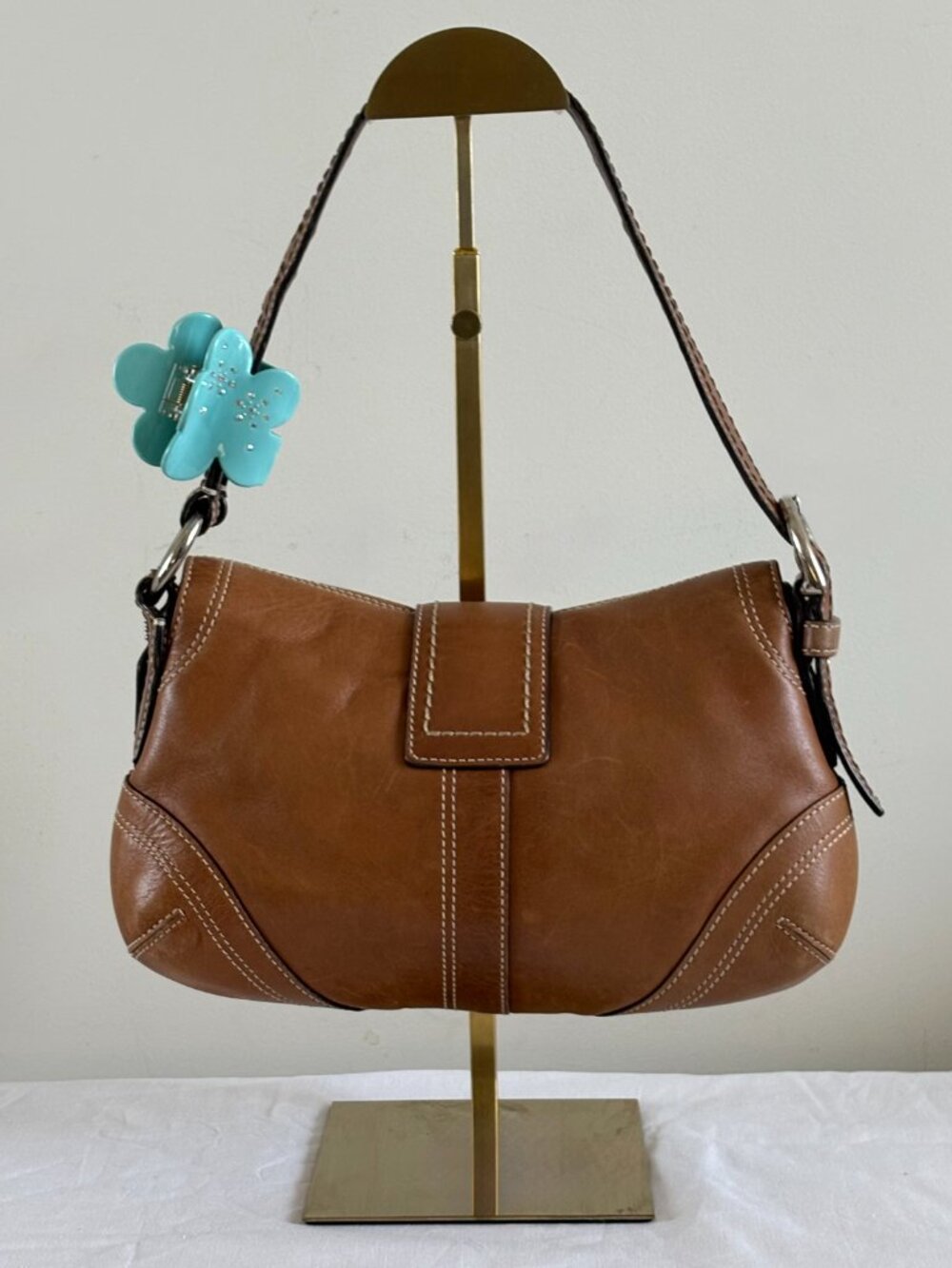 Rare COACH Leather Soho Shoulder Bag - Picture 2 of 10
